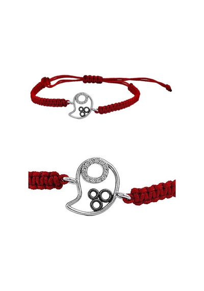 Damla İp Bileklik Pb013 Beyaz