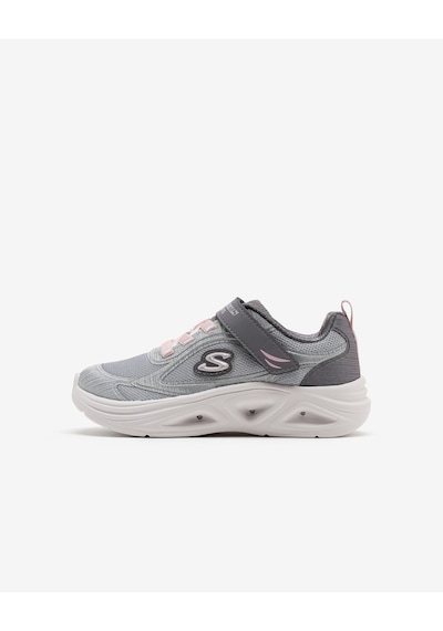 Skechers Sola Glow 2.0 Küçük Kız Çocuk Açık Gri/çok Renkli Işıklı Spor Ayakkabı 303729n Lgmt