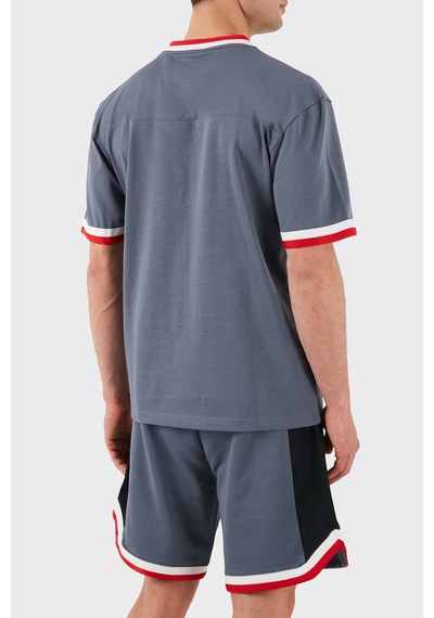 Hugo Erkek T Shirt 50510173 462 Mavi Mavi