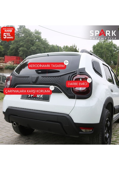 Dacia Duster 2018-2024 Yıl Aralığı Uyumlu Bagaj Kapağı Dodik 3 Parça