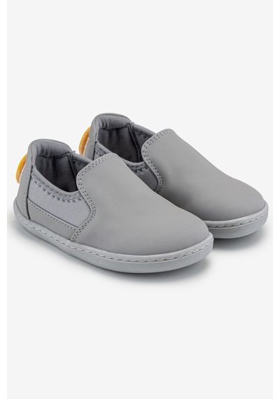 Smart Walker Slip-on Tags Süper Mat Gri Barefoot Işıklı Çocuk Ayakkabı Gri