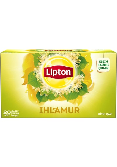 Lipton Bitki Çayı 20 Li Adaçayı-ıhlamur-yeşil Çay Mango Ananas 3 Lü Set