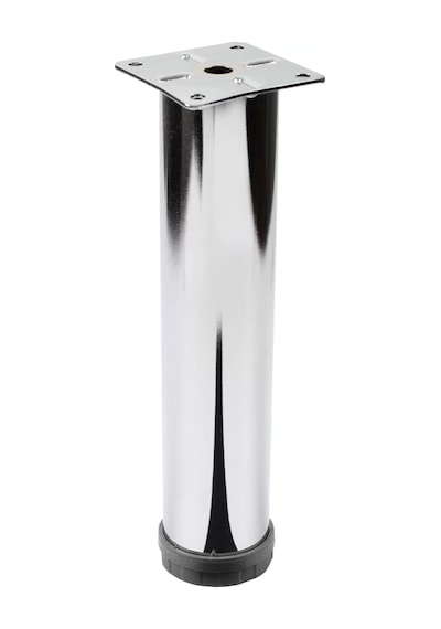 Metal Krom Ayak 42 Mm Çap 6 Cm Yükseklik Çok Renkli