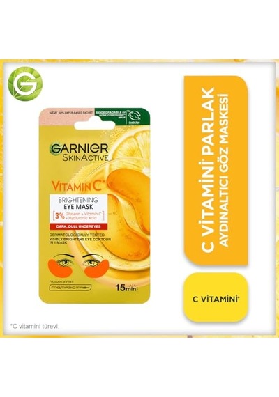 Skinacctıve Vitamin C Göz Maskesi