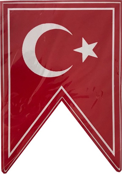 Motosiklet Sticker Bayrak Flama 7cm 10cm A