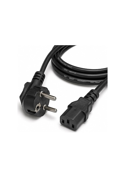 Lexroo Px-pwr15 1.5 Metre Pc Power Supply Güç Kablosu, 3x0.75mm Full Bakır Psu Power Kablo Standart