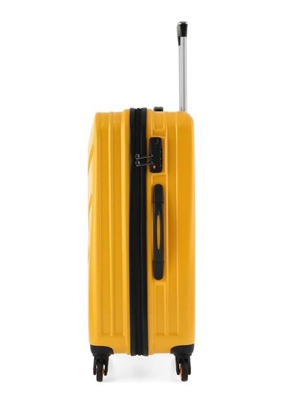 Ççs 5208 3 Lü Abs Valiz Seti-sarı Sarı