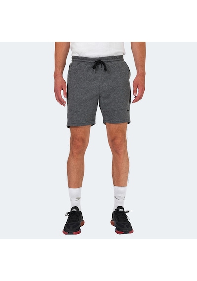 Slazenger NAZAIRE IN Erkek Cepli Fıtness Koyu Gri Şort