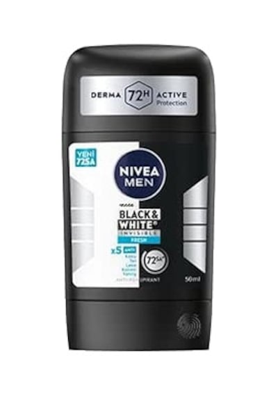 Nıvea Men Black & White Invisible Fresh Stick 50 Ml