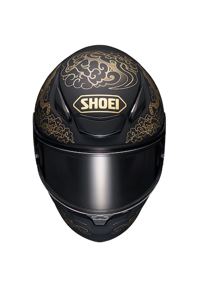 Shoei Nxr 2 Fearless Tc-5 Kapalı Motosiklet Kaskı Siyah- Gold