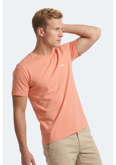 Slazenger Notron I Erkek Somon Tişört Pembe