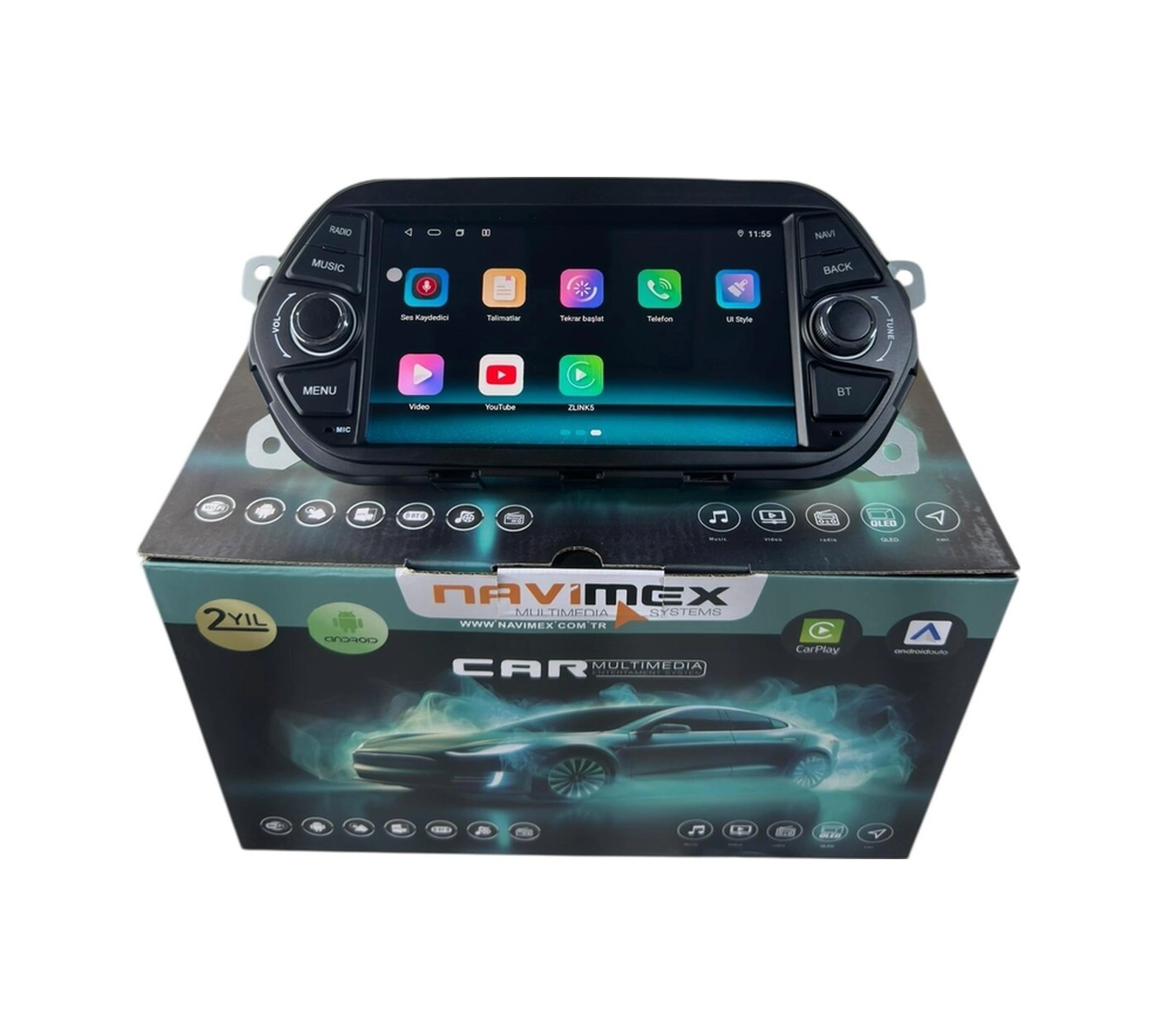 Fiat Egea Navimex 4-64 Fanlı Profesyonel Tam Oem 7"
