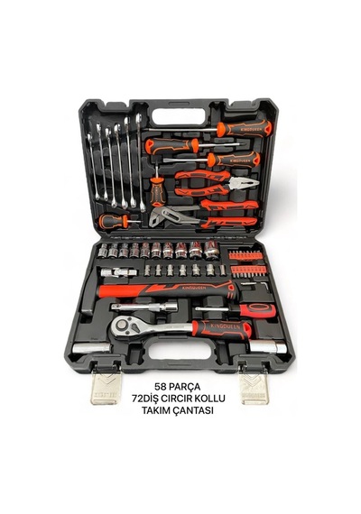 Melzohome Takım Çantsı 58 Parça Tamir Set