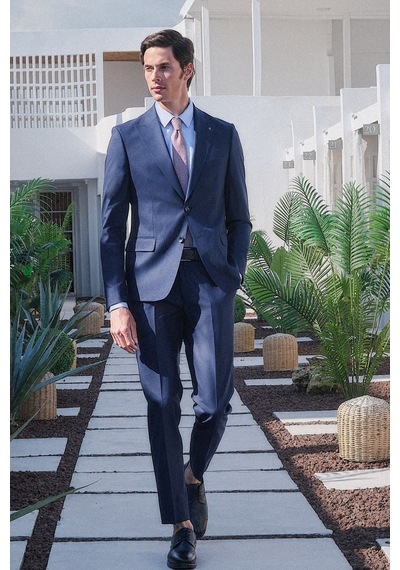 İmza Lacivert Kırlangıç Yaka 6 Drop Slim Fit Tam Astar Esnek Takım Elbise 1001260169 Açık Lacivert İmza Lacivert Kırlangıç Yaka 6 Drop Slim Fit Tam Astar Esnek Takım Elbise 1001260169 Açık Lacivert