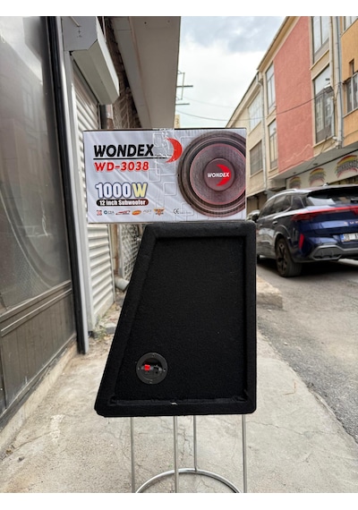 Wd-3038 L Port Kabinli 30 Cm Subwoofer Bas 1000wat 350w Rms Bufır