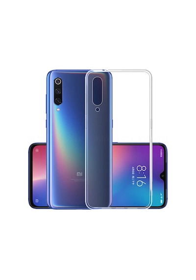 Noktaks - Xiaomi Mi 9 Se Uyumlu - Kılıf Şeffaf Soft Slim Fitt Süper Silikon Kapak - Şeffaf