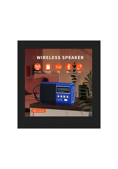 Mini Fm Radyo Şarjlı Bluetooth Speaker Sd Kart Usb Girişli Kablosuz Hoparlör Deprem Radyosu