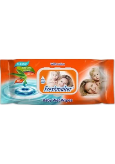 Freshmaker Classic Aloe Vera Islak Mendil 72'Li