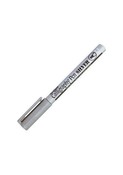 Artline Kaligrafi Kalemi 2.5 MM Kesik Uçlu Gümüş E Ek993Xf