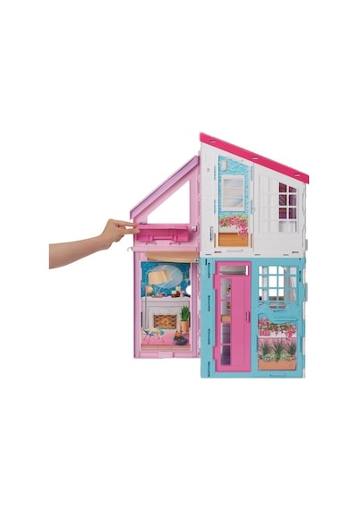 Barbie'Nin Malibu Evi. Dönüşüm Özellikli. 25'Ten Fazla Parçalı Ve