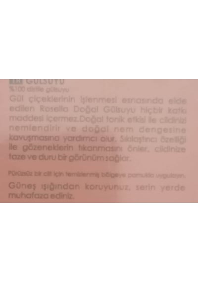 Rosella Gül Suyu 160 ML