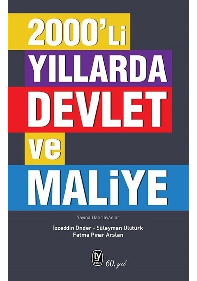 2000'li Yıllarda Devlet ve Maliye- Tekin Yayınevi