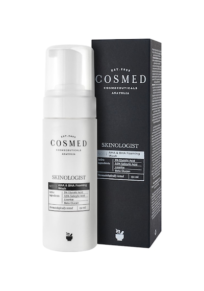 Cosmed Skinologist Aha & Bha Foaming Wash 150 ML