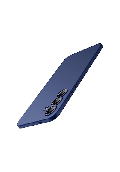 Samsung Galaxy S25 Fe İle Uyumlu Kılıf Soft Premium Yumuşak Silikon Telefon Kılıfı Kapak Lacivert