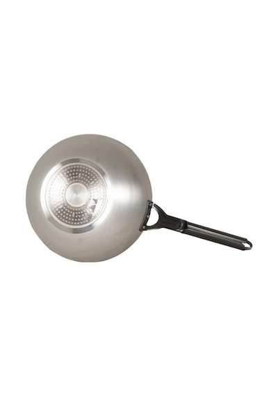Mehtap Chefline İndüksiyon Tabanlı Wok Tava 28 Cm Ultra Dayanıklı Performans Gri
