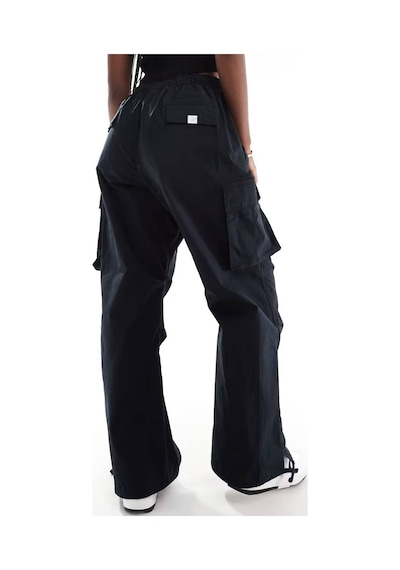 Nike Sportswear Oversized Cargo Dans Pant Kadın Oversize Kargo Cepli Dokuma Eşofman Altı Siyah Siyah