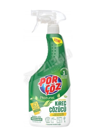 2 Adet Porçöz Bitkisel Kireç Çözücü Sprey 750 Ml Diğer
