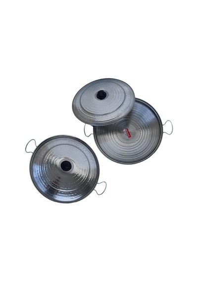 Yemek Pişirme Tavası Kapaklı 40 Cm'lik-81 Çelik