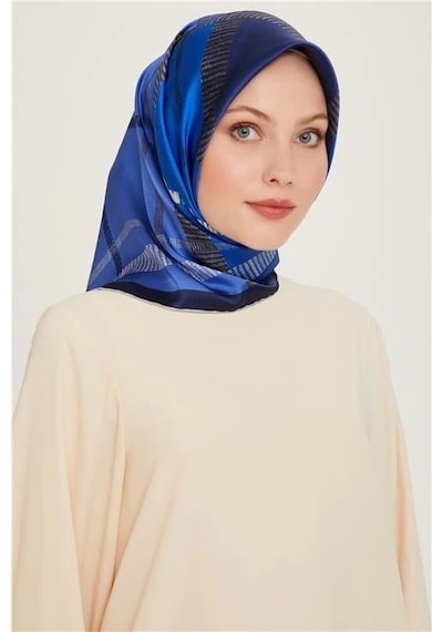 Armine Sura Saf İpek Eşarp 9206d 84 Çok Renkli