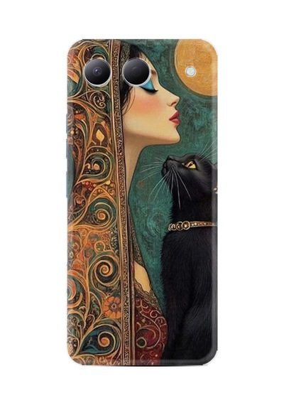 Tecno Spark 40 5g Km8n Uyumlu Kılıf Desen Baskılı Silikon Pandalar Stk:.2018.tecno Renk37 Renk37