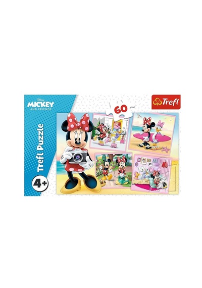Puzzles - "60" - Sevimli Minnie/disney Minnie Standart