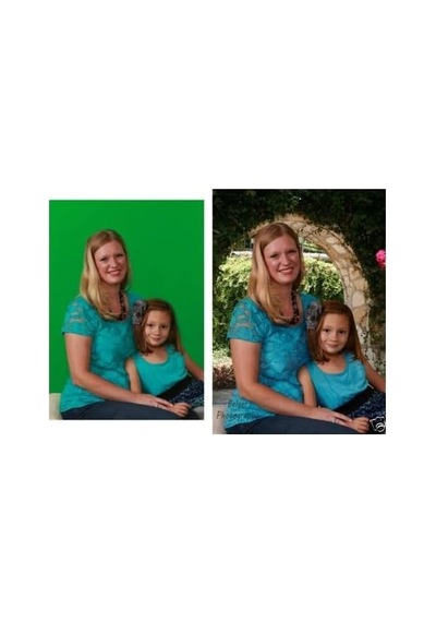 Chromakey-green Screen- Greenbox -yeşil Fon Perde 3x3m + Fon Standı