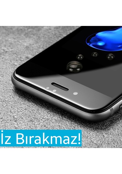 Apple Uyumlu  iPhone 6S Plus 4D Kavisli Full Cam Kırılmaz Koruyucu 6 Pl