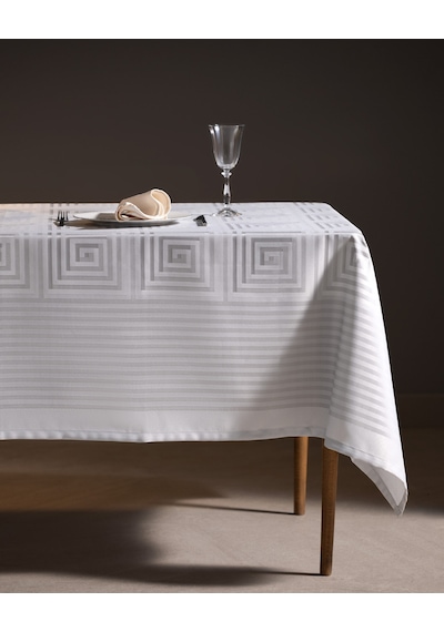 Madame Coco Marne Masa Örtüsü - Gri - 160x230 Cm Maor0000000033