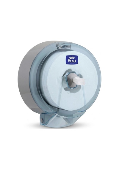 Rova Maxi Point Jumbo İçten Çekmeli Wc Kağıdı Dispenseri Şeffaf