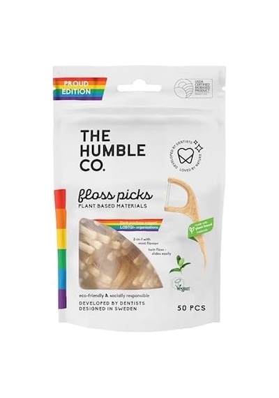 Humble Floss Picks Kürdan Diş İpi 50'li