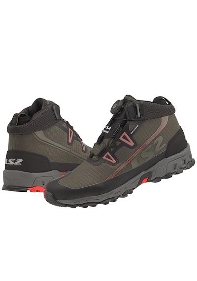 Ls2 Trekker Waterproof Yeşil Motosiklet Botu