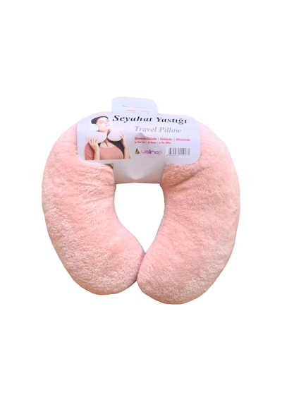 Seyahat Boyun Yastığı Toz Pembe
