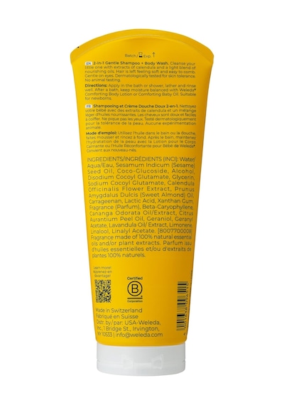 Weleda Calendula Organik Saç ve Vücut Şampuanı 200 Ml 1 Paket