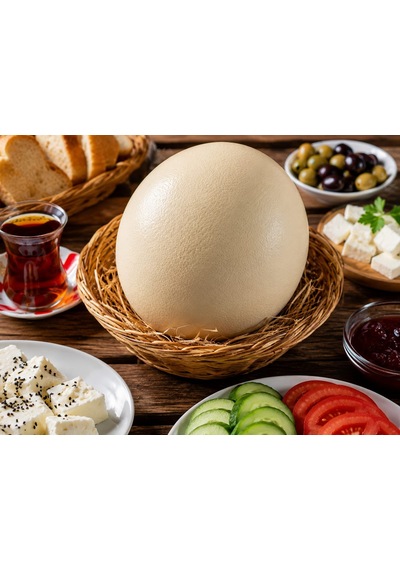 Ham Devekuşu Yumurtası