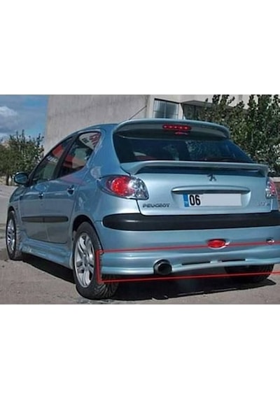 Peugeot 206 Arka Tampon Eki STR-46