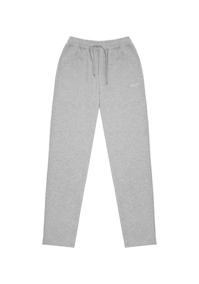 Beord Gri %100 Pamuk Cepli Eşofman Altı Sweatpant
