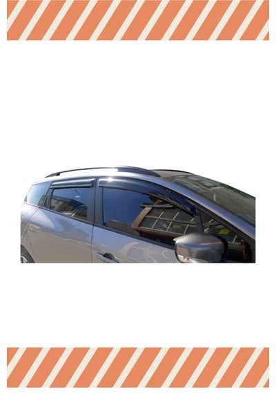 Renault Clio 4 Stw 2012-2018 Modellerine Özel 4'lü Mügen Tip Cam Rüzgarlığı