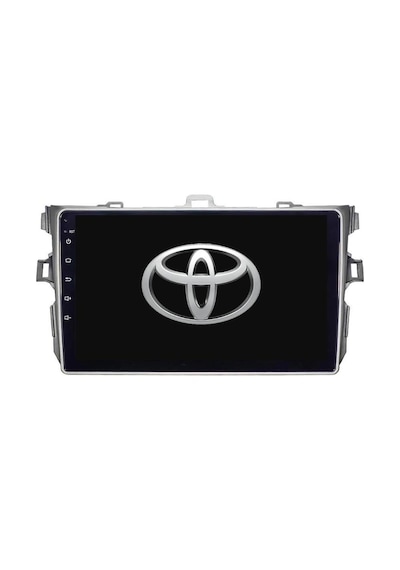 Toyota Corolla Izgarasız Çerçeve Android Multimedya Sistemi 4-64 Cadence R18 2007-2013 Ön Kayıt Kamera Hediyeli 9"