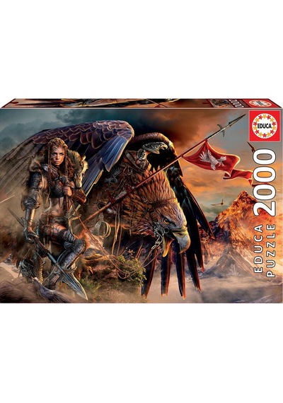 Educa Puzzle 2000 Parça Kartal Binicisi 19277