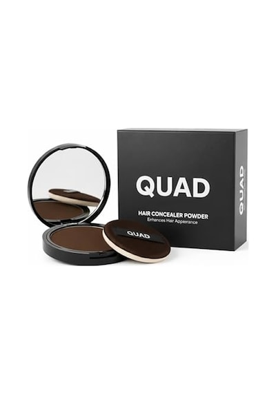 Saç Kapatıcı Pudra, Kahverengi, Unisex Saç Ve Sakal Dolgunlaştırıcı, Doğal Görünüm, 10gr